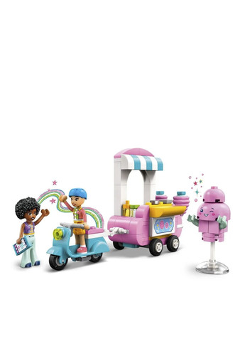 Конструктор Friends, Ларек с сахарной ватой и скутер цвет разноцветный CB-00269198 Lego (319101903)