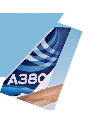 Сборная модель Самолет Airbus A380 Первый полет уровень 5 масштаб 1:144 (RVL-04218) Revell _04218 (315402980)