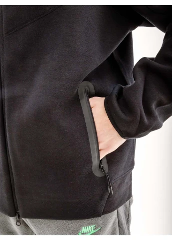 Чоловіча Толстовка M TCH FLC FZ WR HOODIE Чорний Nike (282317008)