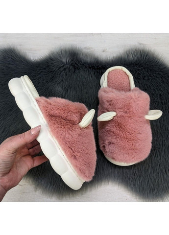 Тапочки жіночі домашні хутряні з вушками Fashion (311216635)