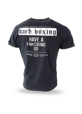 Черная футболка hard boxing ts315abk Dobermans Aggressive