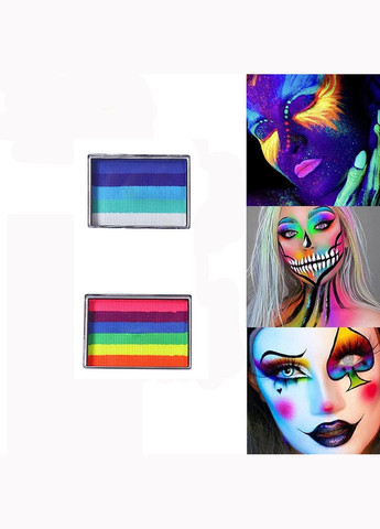 Флуоресцентний аквагрим Mekolor 5 кольорів Worison (322650352)