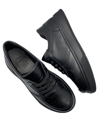 Черные всесезонные кроссовки Dino Vittorio