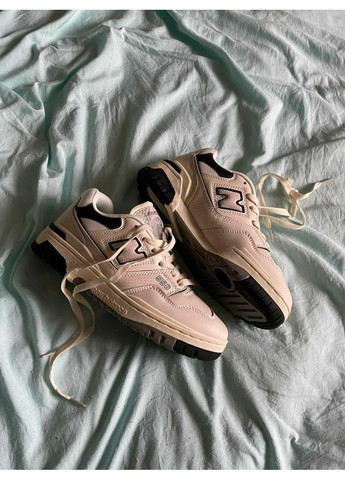 Сірі Осінні кросівки чоловічі new balance 550 beige black grey нью беланс 550 No Brand