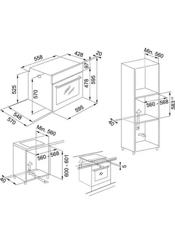 Духова шафа Smart FSM 97 P XS (116.0606.096) FRANKE (391469094)