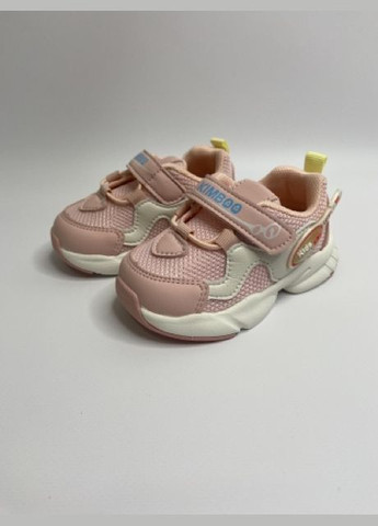 Розовые демисезонные кроссовки для девочек Kimboo