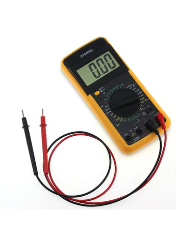 Мультиметр DT-9205А с дисплеем: Измеритель-универсал "Дисплей-Мастер"/Тестер силы тока, напряжения, сопротивления/ Цифровой ACV (370268288)
