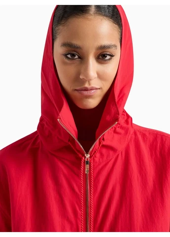 Червона демісезонна вітровка 8354567 5p1658 Emporio Armani