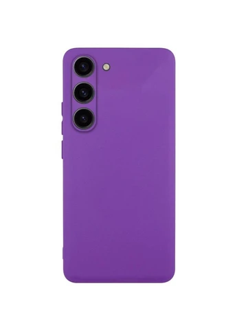 Чохол TPU Liquid Silk Full Camera для Samsung Galaxy S23 Getman (390656114)