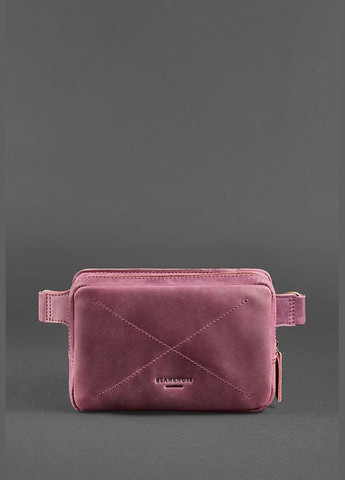 Шкіряна Dropbag Mini Crazy Horse бордова (A-026170) BlankNote поясна сумка (327874233)