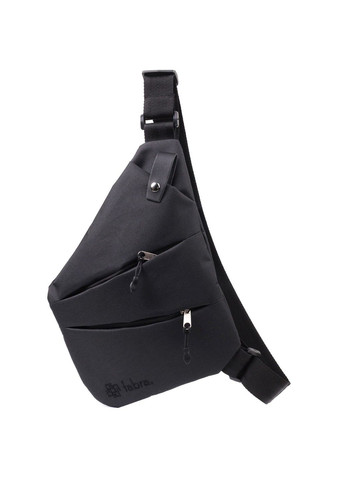 Стильная повседневная слинг-сумка из качественного полиэстера 22586 Черный FABRA (292920561)