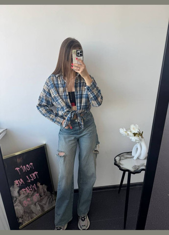 Сорочка у клітинку Adelante (330983753)