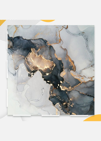 Пластиковый угловой 3d фотофон, 40x40x40см - №61032 PolyPlast (354358637)