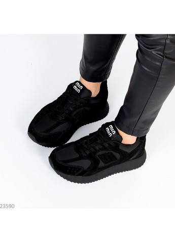 303 Кросівки Замшеві Черні Hengji чорні демісезони (317633685)