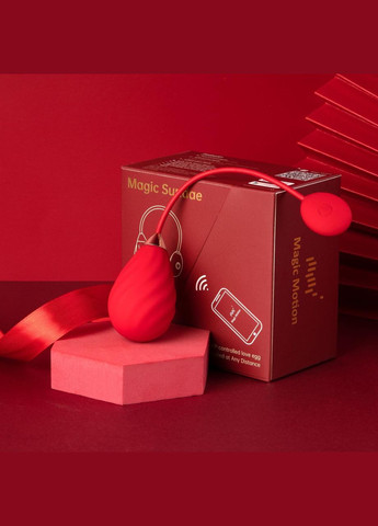 Смарт-виброяйцо Magic Motion Sundae Red No Brand (303902647)