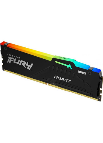 Пам'ять для настільних комп'ютерів 16 GB DDR5 5200 MHz Beast RGB (KF552C40BBA-16) Kingston FURY (365748363)