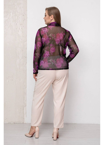 Гольф зі стрейч-сітки ТЕЗ чорний Tatiana (349442009)