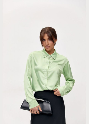 Светло-зеленая повседневный рубашка Bellise