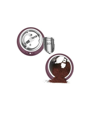 Мини электрическая кофемолка для кофе на 150Вт из нержавеющей стали Violet No Brand (350349315)