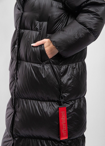 Чорний зимній Пуховик AFTER LABEL