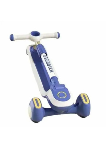 Трехколесный самокат Viper YJF-2026 Active Kids (подсветка, складная конструкция, регулируемая ручка) Grant (363832274)