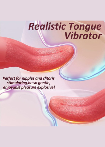 Вибратор Язычок для анально-вагинальной стимуляции с подогревом, 3 режима и 7 скоростей No Brand (315725445)