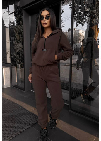 Трендовий теплий флісовий костюм No Brand (361626299)