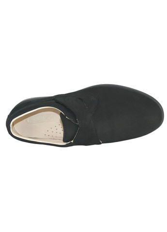 Черные закрытые туфли 2112 для мальчиков черные, нубук. размер 36 Topitop