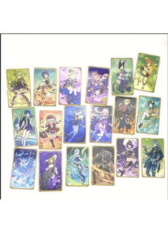 Колекційний набор карт Геншин Імпакт. Карти Геншин Імпакт No Brand (368999603)