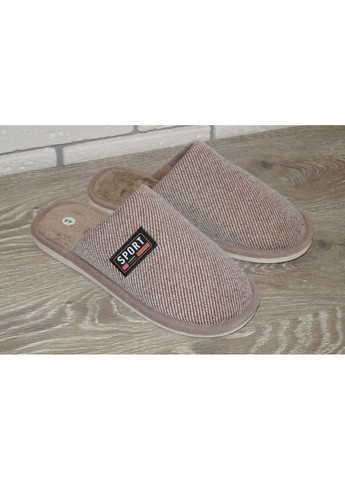 Кімнатні капці підліткові коричневі Deshman fashion (372388548)