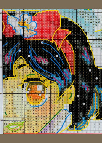 Набір для вишивання за нанесеною на канву схемою "Snow white and the little animals". AIDA 14CT printed 33*42 см Joy Sunday (313614643)