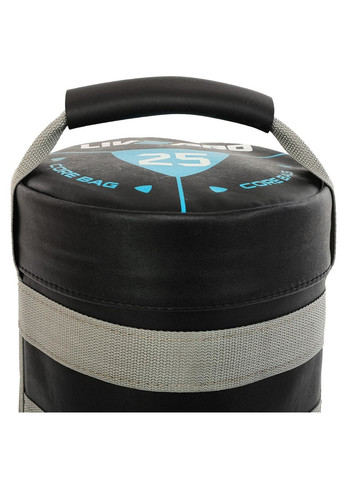 Мешок утяжелитель для функционального тренинга Power Bag LP8120-25 25кг (PVC, вес 25кг, черный-серый) LiveUp (361440139)