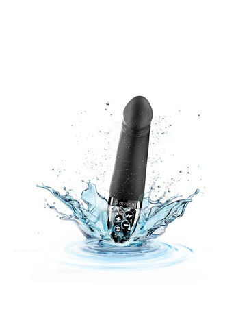 Вібратор з електростимуляцією Real Deal Neil Black Edition Mystim (335395493)