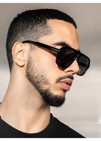 Сонцезахисні окуляри авіатор Falconer TF чорні No Brand (361305630)