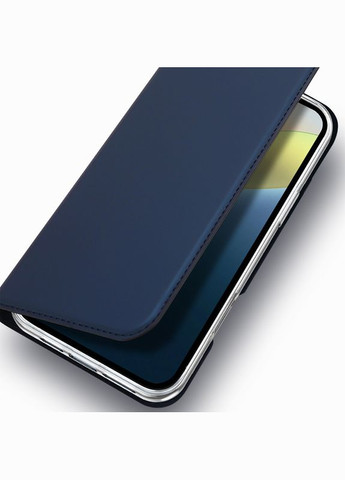 Чохол-книжка з кишенею для візиток для iPhone 16 Pro Max Night Blue Dux Ducis (341485512)