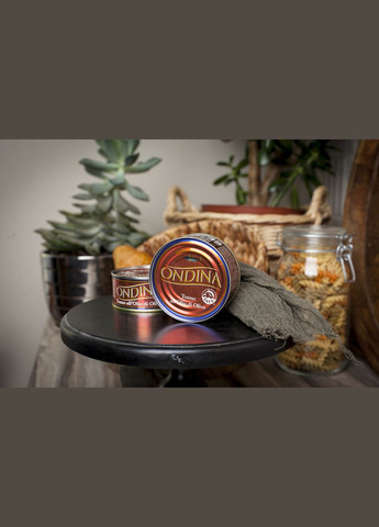 Тунец в оливковом масле 😍 Ondina "Tonno all'Olio di Oliva". 160 гр. Италия. No Brand (351903676)