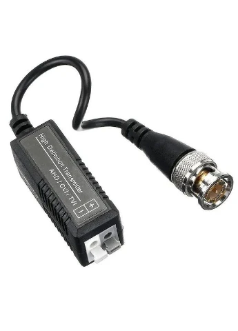 Передавач відео Video Balun BNC для CCTV камер відеоспостереження, 2шт No Brand (325701609)