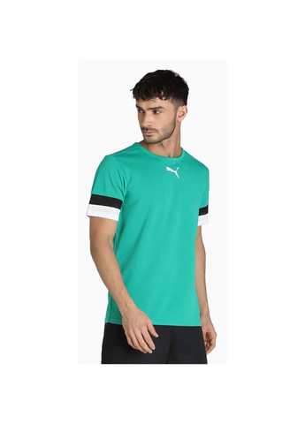 Зелена чоловіча футболка teamrise jersey зелений Puma