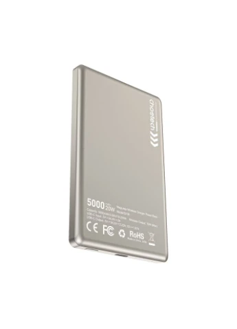 Повербанк 5000mAh B738 White QC3.0 PD3.0 бездротова магнітна зарядка (43-00160) CHOETECH (388862454)