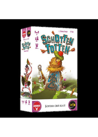 Настільна гра Шотен Тотен (Schotten Totten) (укр) ( ) Geekach GKCH063ST (371341706)
