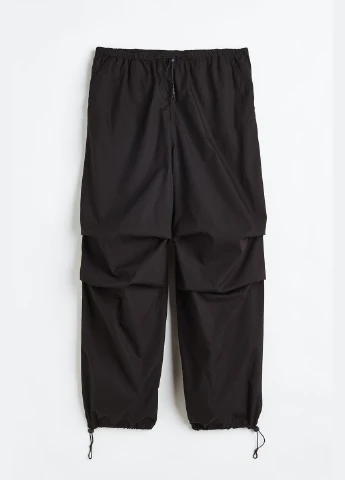 Широкі штани з бавовни H&M (329294466)