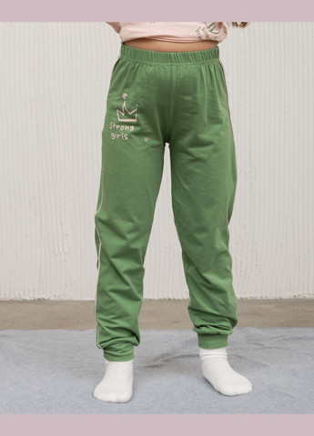 Персикова підліткова піжама на дівчинку зі штанами Nicoletta