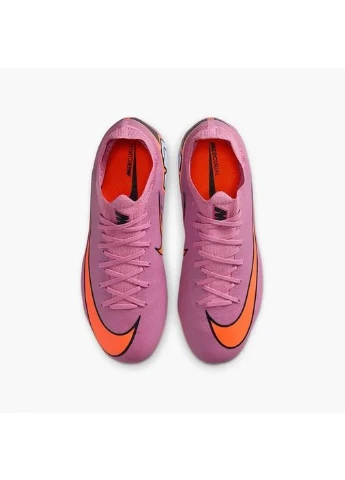 Цветные детские бутсы air zoom mercurial vapor 16 pro fg pink hf5448-600 Nike