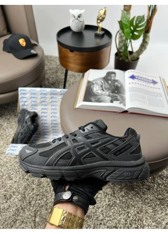 Серые asics dark grey black (размер ) No Brand Gel-Venture 6 GTX