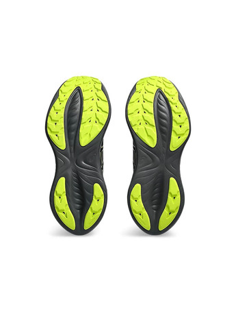 Комбіновані Осінні чоловічі кросівки для бігу gel-cumulus 25 gtx чорний. зелений. помаранчевий Asics