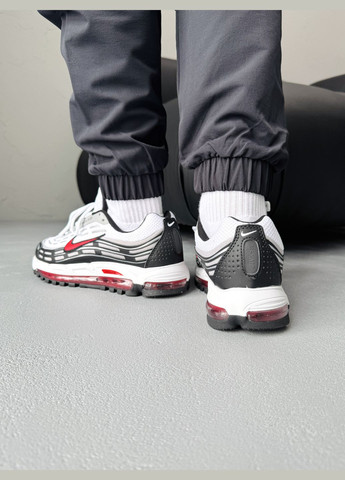 Білі Осінні кросівки чоловічі nike air max tl 2.5 white black grey red | найк еір макс тл 2.5 білі No Brand