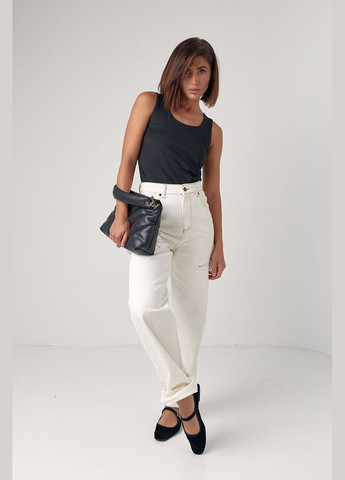 Еластична жіноча майка - червоний колір, L (sku_240313) No Brand — 315480150