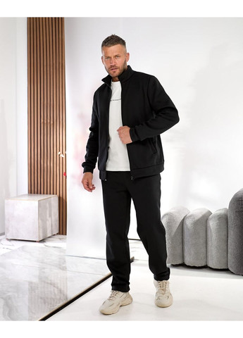 Мужской спортивный костюм на флисе "Street Force" – Размерная сетка в описании. GD/GL Модний простір (364965533)