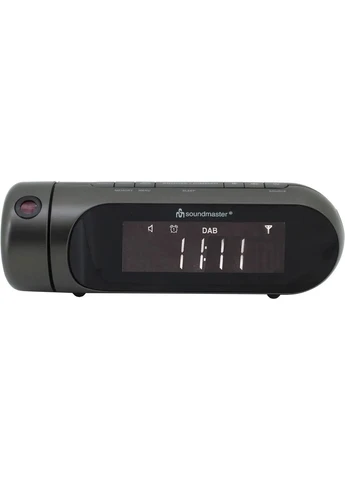 Годинник будильник з FM-радіо та проєкцією UR6700AN, Німеччина Soundmaster (400403418)