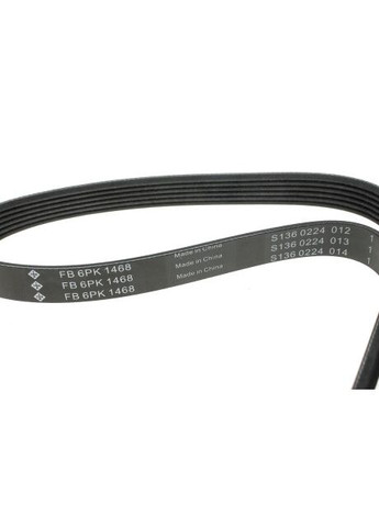 Ремінь генератора поліклиновий FB 6PK1468 Ina (347157483)